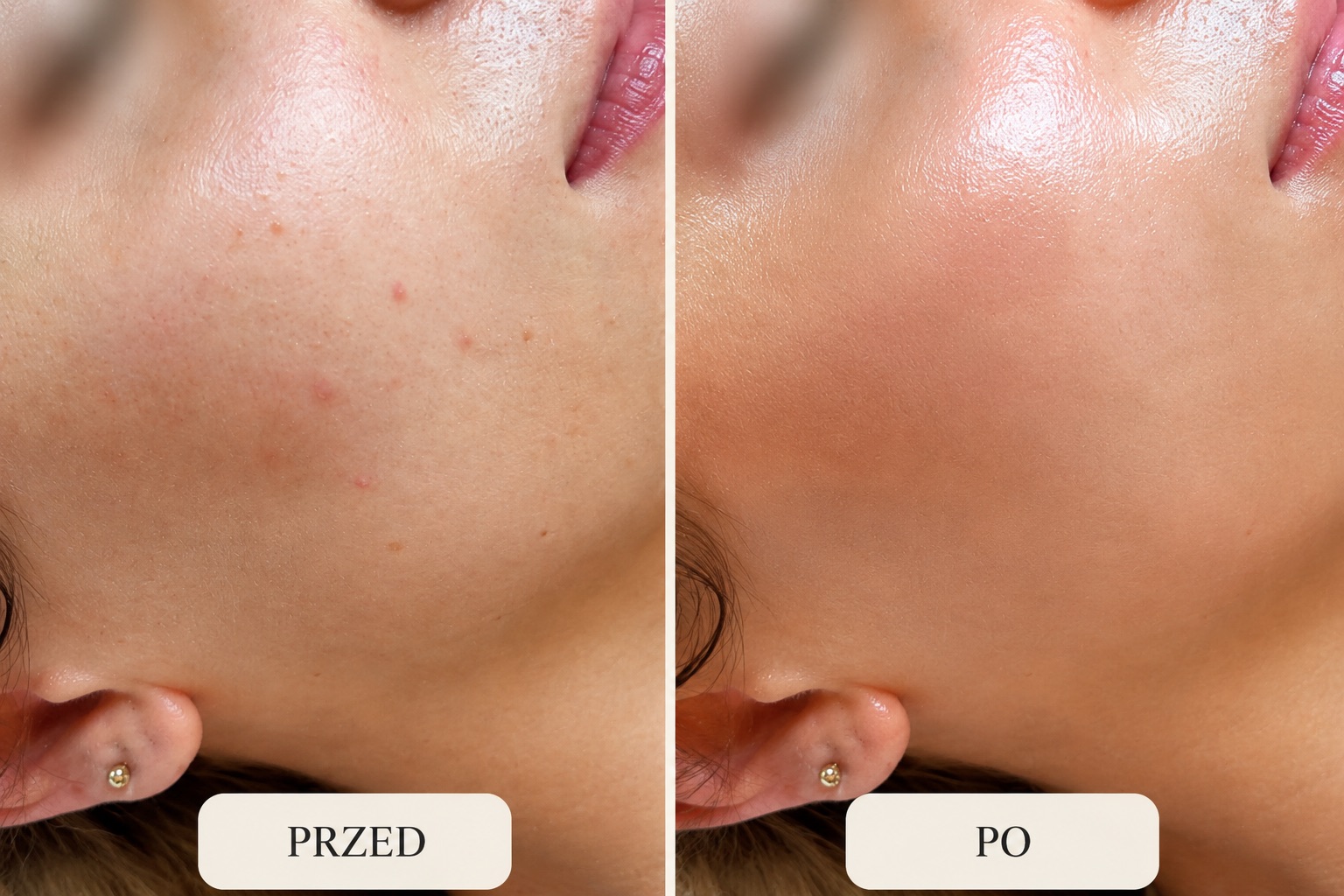 Efekt zabiegu Letni Glow w BioSkin Ciechanów
